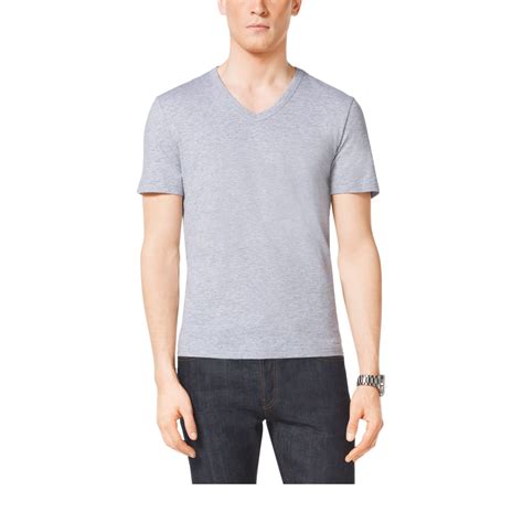 michael kors soft touch cotton modal v neck|michael kors cotton v neck shirt.